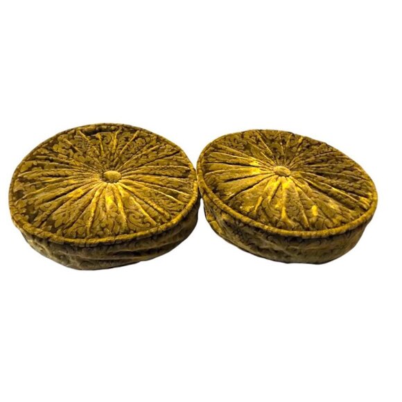 Vintage Gold Accent Pillows - Picture 6 of 16